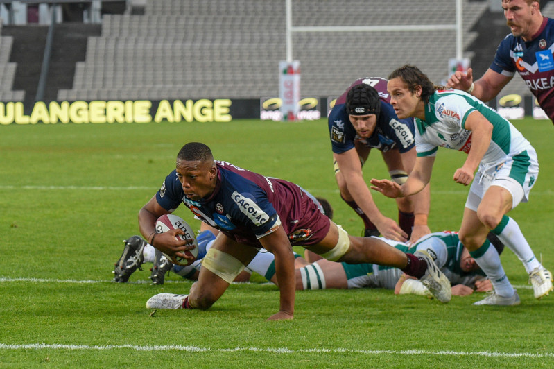 Pau impose sa loi face à Bordeaux-Bègles et reprend la deuxième place du Top 14