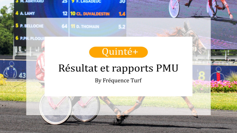 Résultat du Quinté du Jour : Analyse et Détails de la Course du 13 Mars 2026