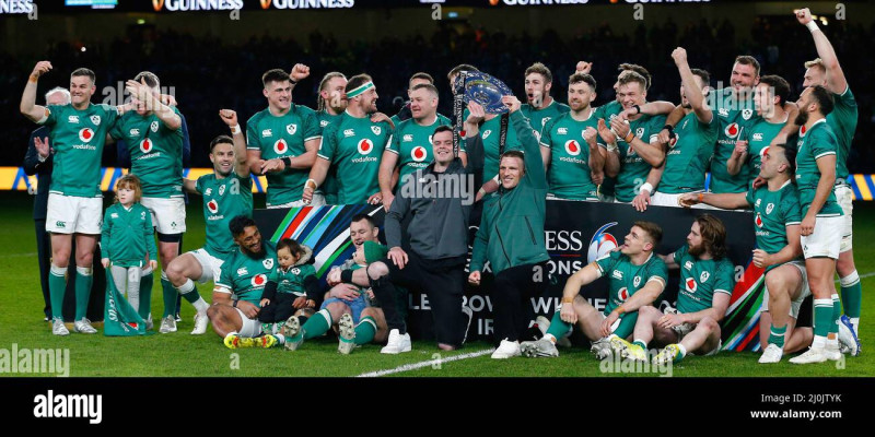 Triple Crown Rugby: L'Irlande triomphe face à l'Écosse, la réalité est autrement plus crue