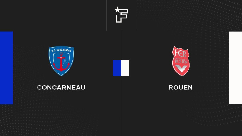 Concarneau vs Rouen : une rencontre décisive au cœur de la National 1