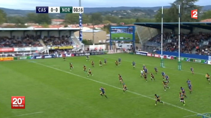 Northampton et Castres : Une Nuit de Fureur sur la Pelouse de Franklin's Gardens