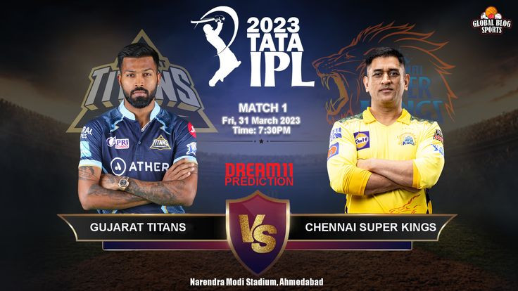 CSK vs GT, un match serré au MA Chidambaram Stadium de Chennai