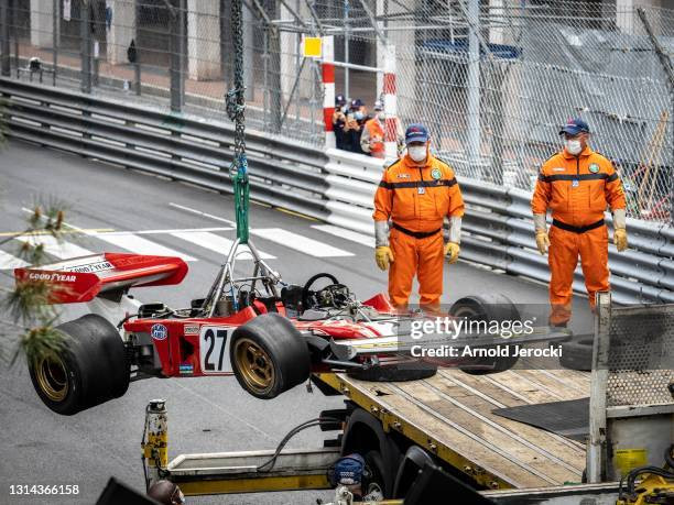 Jean Alesi Crashes Historic Ferrari at Monaco Historic Grand Prix 2026
