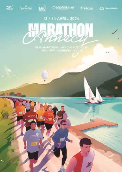 Marathon du Lac d'Annecy 2026 : un Événement Incontournable