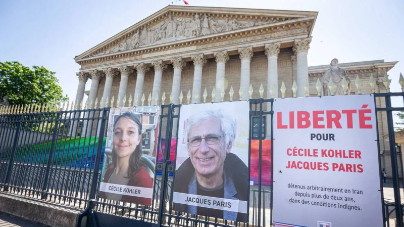 Cécile Kohler et Jacques Paris, les otages de l'enfer iranien, enfin libres