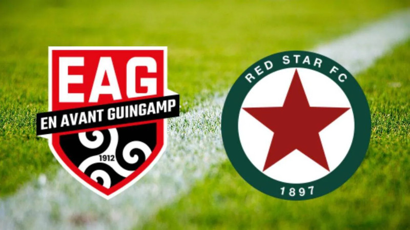 Red Star s'impose face à Guingamp dans un match haletant