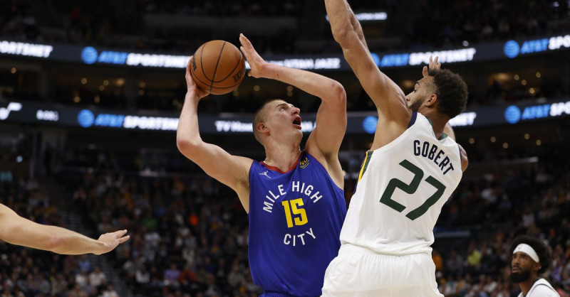 Rudy Gobert, un colosse défensif dans l'ombre des MVP NBA.