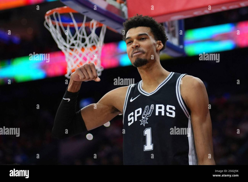 Suspended Spurs Dominate 76ers: Wembanyama's Impact Shines