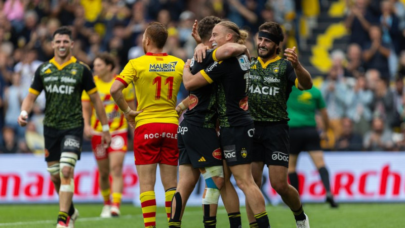 Top 14 : La Rochelle triomphe à Perpignan dans un match haletant