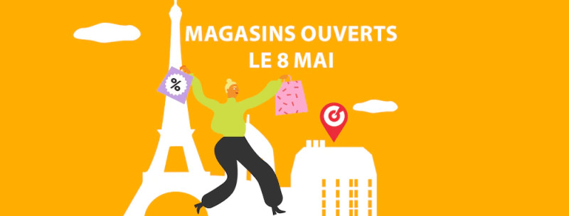 8 mai 2026 : Quels magasins restent ouverts à Paris ?