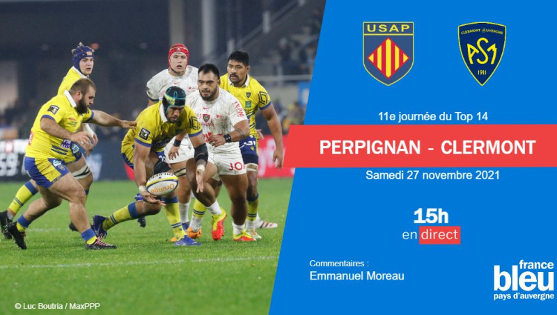 Clermont-Ferrand et Perpignan : un duel intense en Top 14