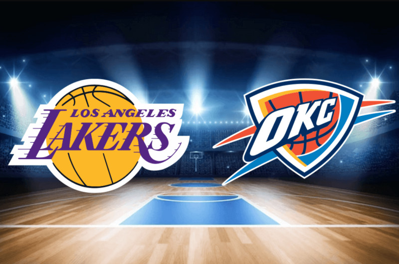 Les Lakers et le Thunder : Un affrontement de titans à l'arène