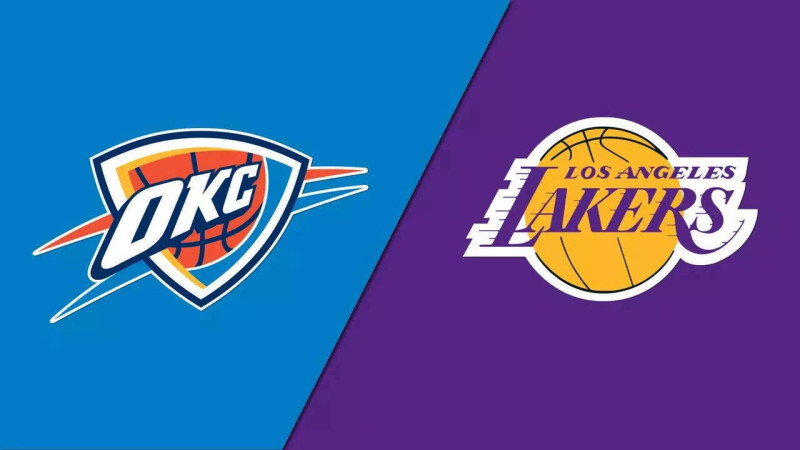 Les Lakers en difficulté face à la fureur des Thunder