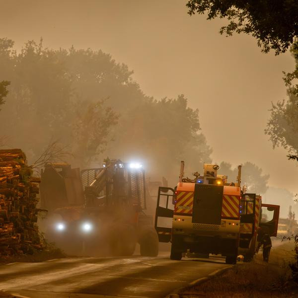 Feu en Gironde : La situation devient critique à Cestas et Libourne