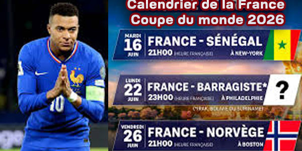 France-Suéde : Le prochain match des Bleus et la finale de la Coupe du Monde 2026
