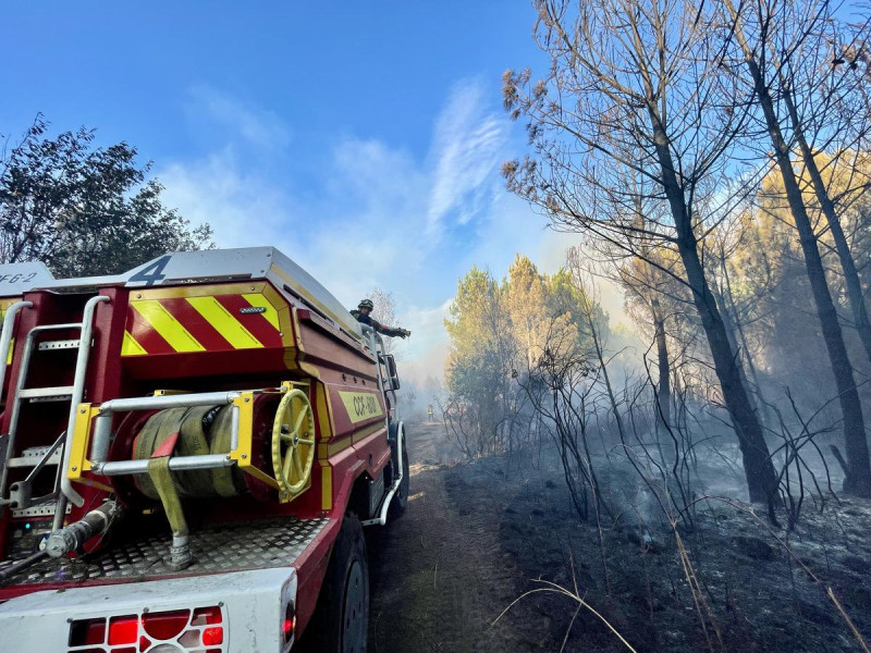 Gironde en Flammes: Des Mégalithes Incendiaires Dévaste La Région