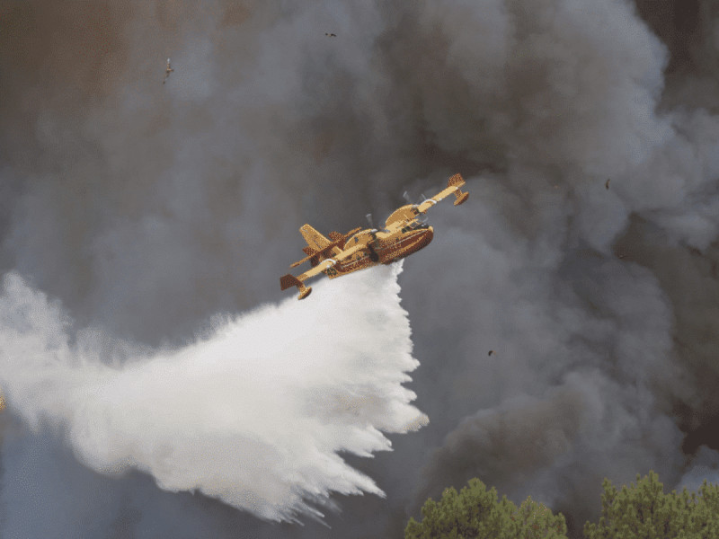 Incendie en Gironde: Le Camp de Souge en Première Ligne