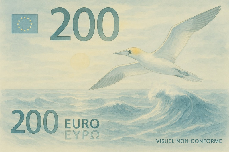 La BCE dévoile les motifs des nouveaux billets en euros : « La culture européenne » ou « Fleuves et oiseaux »
