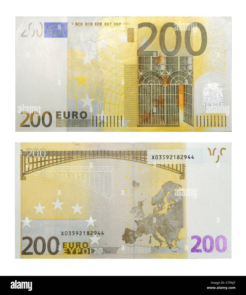 Les nouveaux billets de 200 euros : La Banque Centrale Européenne entre en jeu