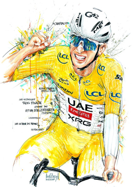 Pogacar tour de france,cyclisme etape 17,tour de France 22 juillet 2026,jasper philipsen