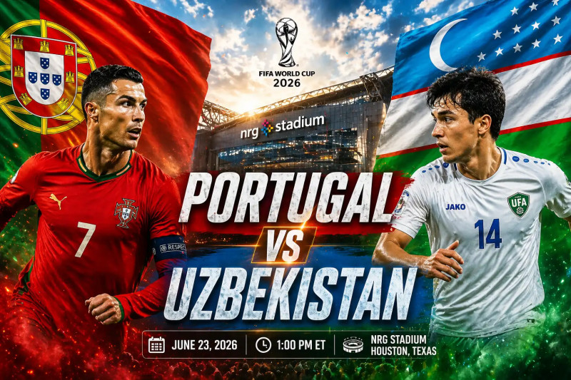 Portugal écrasé 5-0 l'Uzbekistan à Houston, Cristiano Ronaldo impressionne