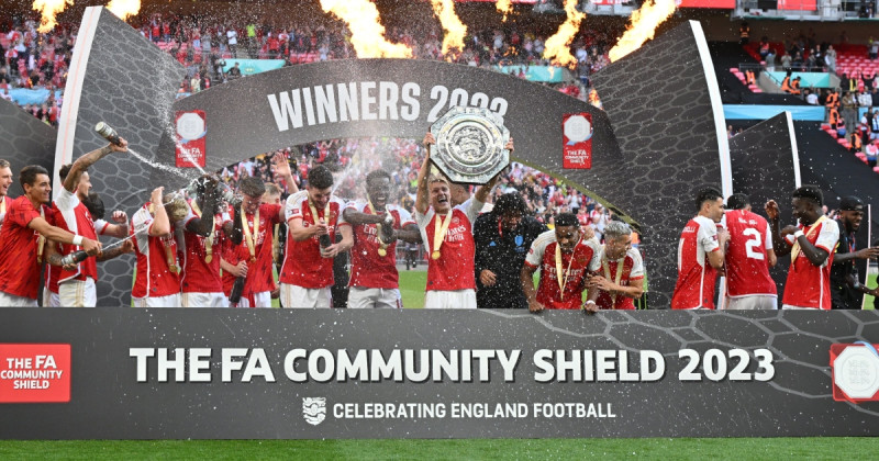 Arsenal éclipse Manchester City dans la Community Shield