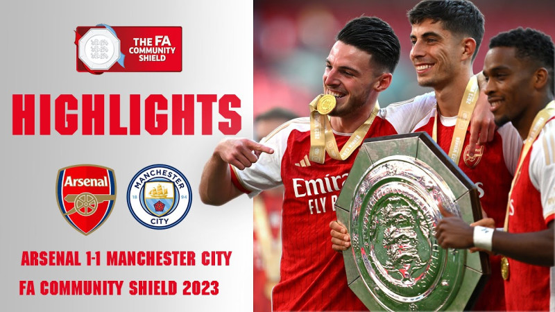 Arsenal vs Manchester City: La bataille épique pour le Community Shield