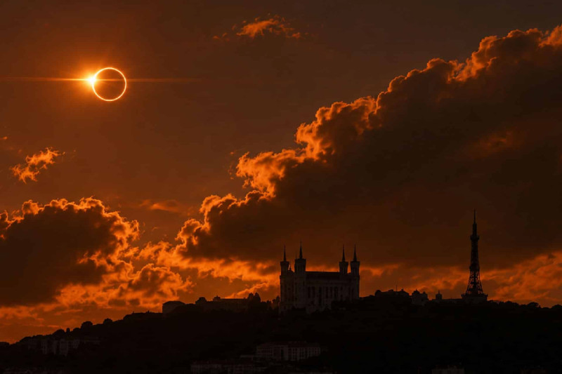 Éclipse solaire du 12 août : heure et détails de l'observation à Paris