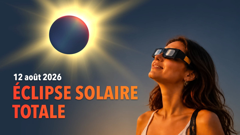 Éclipse solaire du 12 août : Heure, horaires et conseils d'observation