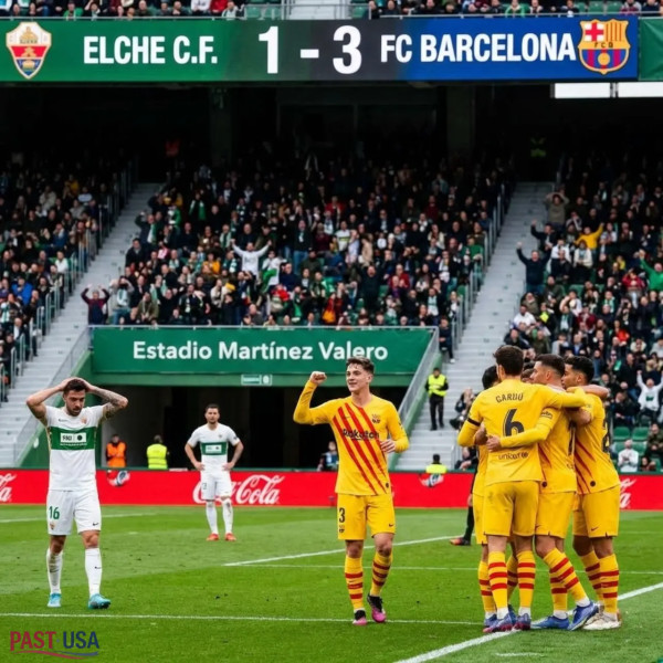 Elche vs. FC Barcelona: Un début de saison triomphal pour les Blaugranas