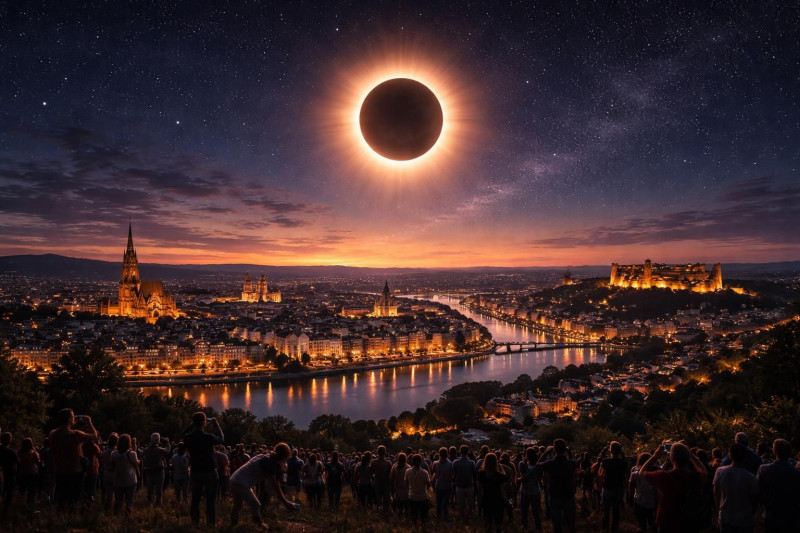 Étoiles Filantes et Éclipse Solaire d'Août 2026: Un Spectacle Céleste Inoubliable