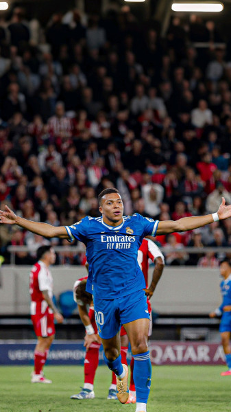 Kylian Mbappé brille avec un triplé, le Real Madrid domine la Real Sociedad en Liga