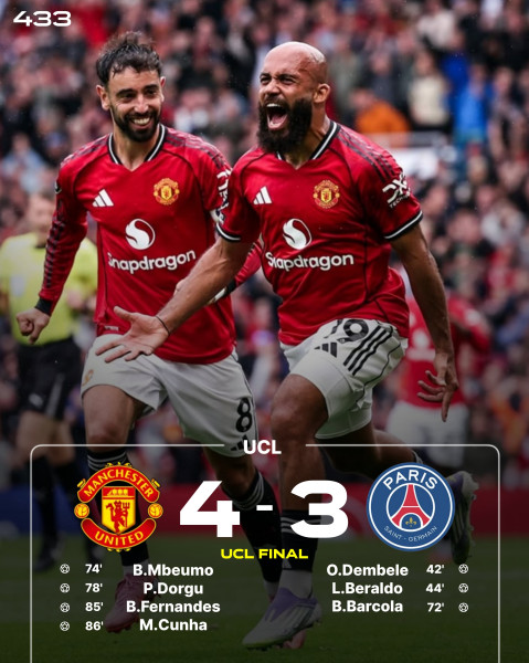 PSG et Manchester United s'affrontent dans un match pré-saison excitant