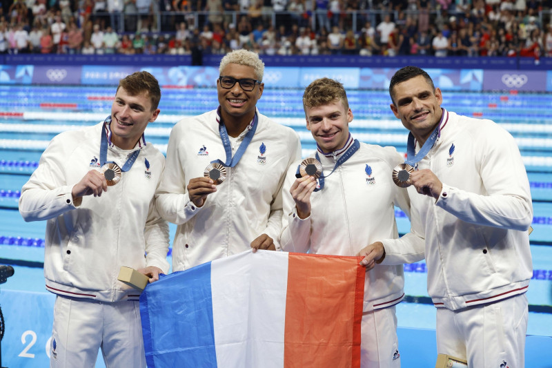 Relais 4 × 100 mètres: La France en or aux Championnats d'Europe de natation 2026