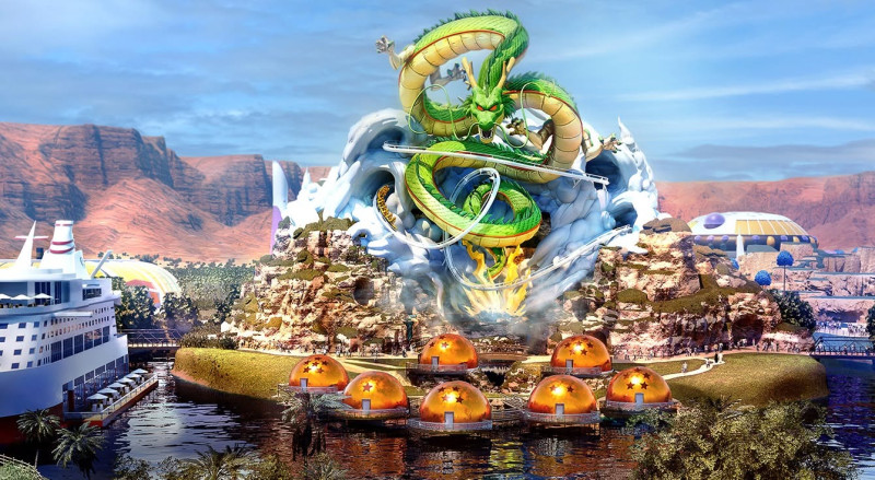 Un milliard d'euros de l'Arabie saoudite pour un parc Dragon Ball