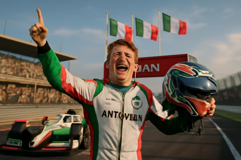 Grand Prix d'Italie : Kimi Räikkönen sur les traces de son père, le jeune prodige Kimi Antonelli
