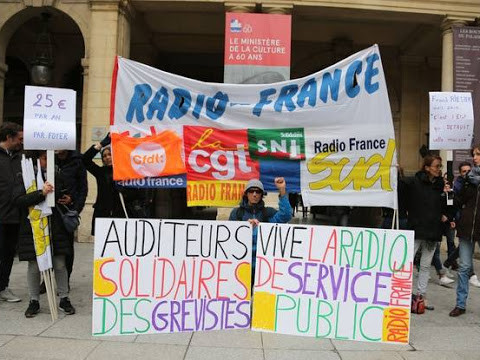 Gréve à Radio France: France Inter, France Info et France Culture en ébullition