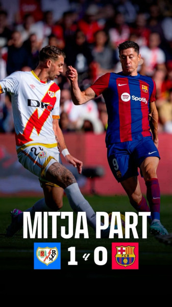 Le FC Barcelone et le rayo vallecano : Un match à haute intensité dans la Liga