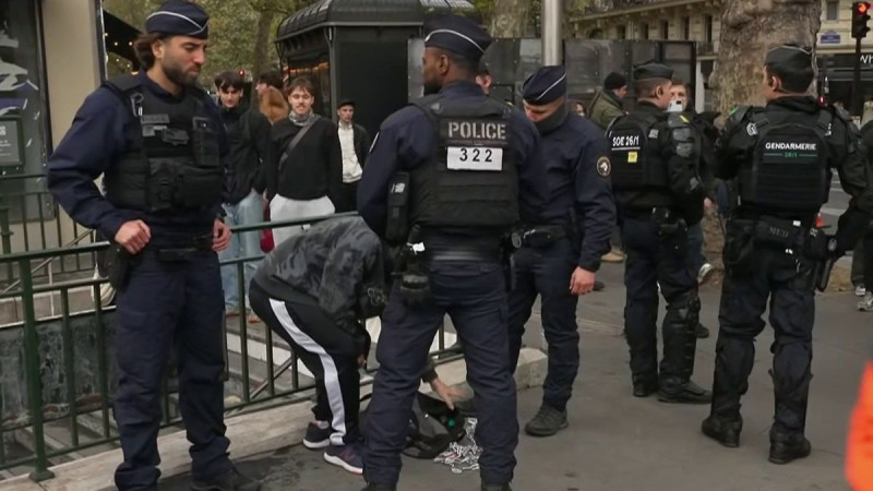 Mobilisation nationale du 24 octobre 2026 : affrontements à Paris et forte présence policière