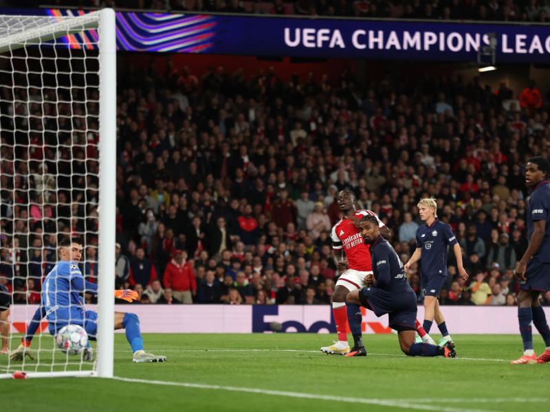 Arsenal bat Lille 3-0 à l'Emirates Stadium
