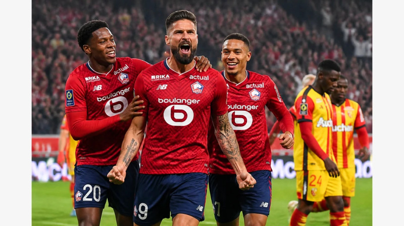 Dernière minute : le LOSC s'impose face au Racing Club de Lens