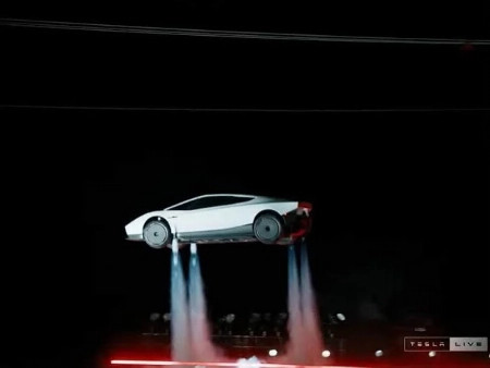 Elon Musk dévoile la Tesla Roadster volante au Texas, production en 2028