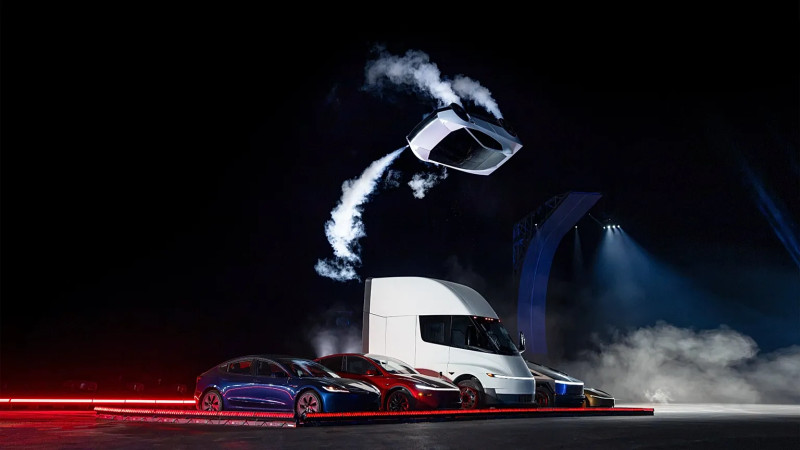 Tesla Roadster : la première voiture volante présentée par Elon Musk