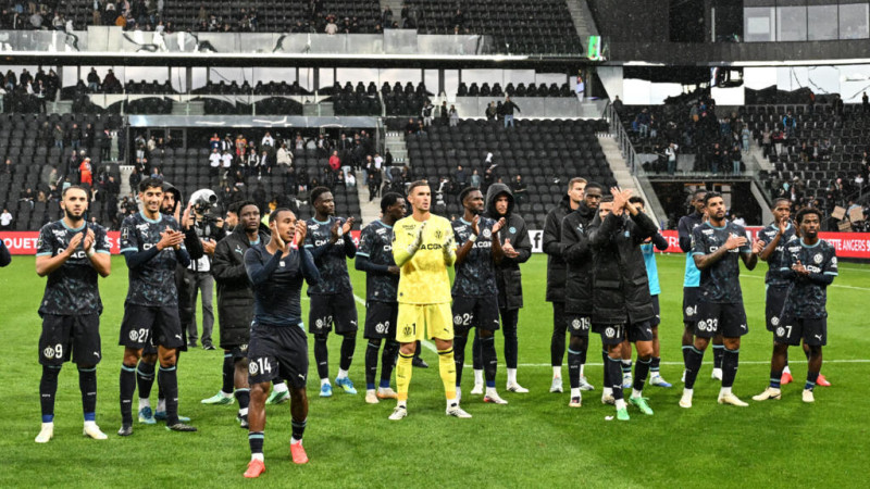 Marseille l'emporte 5-2 contre Angers en 7e journée de Ligue 1