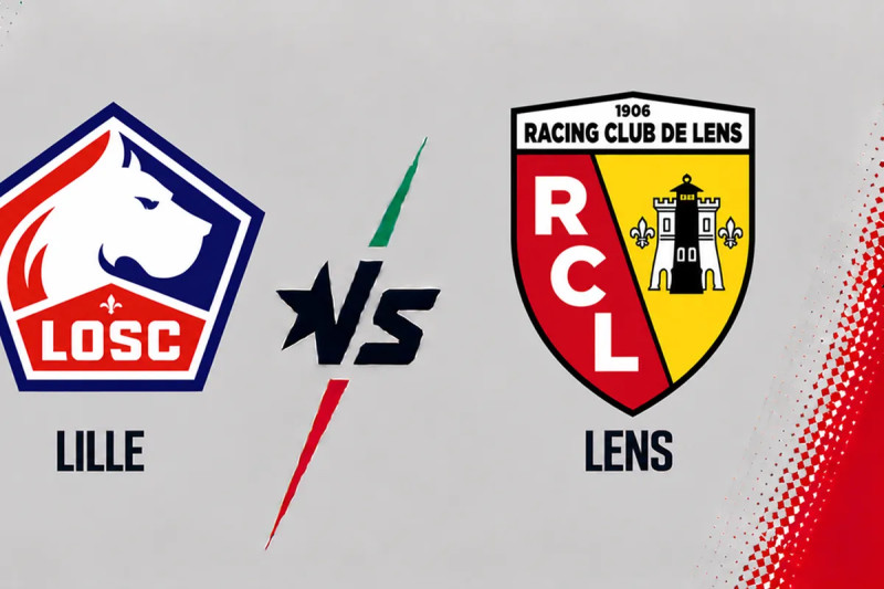 Match décisif entre le LOSC Lille et le Racing Club de Lens recentre la course au classement