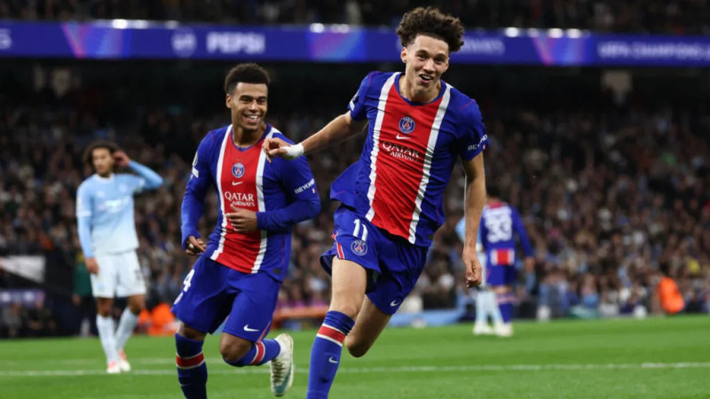 Paris Saint-Germain l'emporte 3-2 face à Manchester City en Ligue des champions