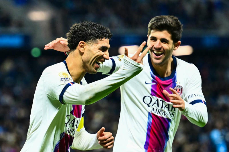 PSG écrase Le Havre 5-1 et confirme sa tête de série en 9e journée